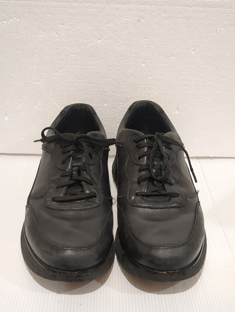 Rockport ProWalker Men's Black Leather Lace-Up Shoes